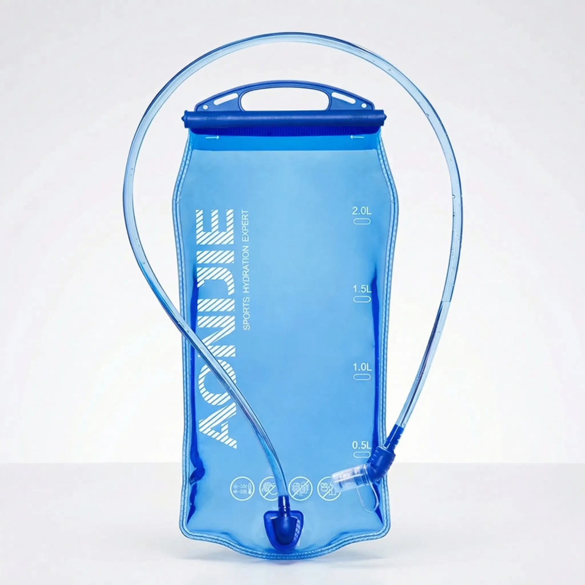 Flexibler Hydrationsbehälter BPA-frei mit Beißventil Trinkrohr