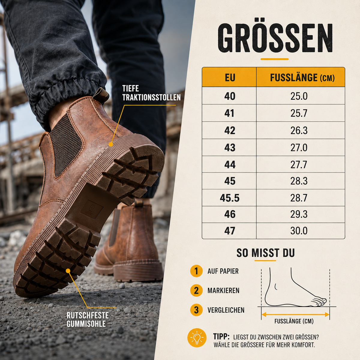 Nordspur | Forgeguard Knöchelhohe Sicherheitsstiefel