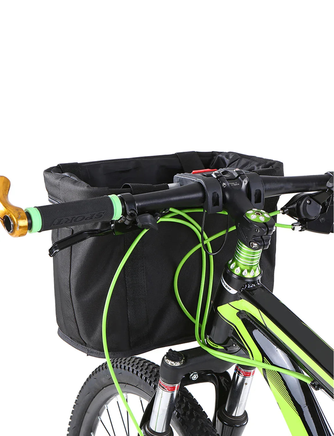 Abnehmbare Lenkerkorb-Vordertasche wasserdicht mit Quick-Release-System