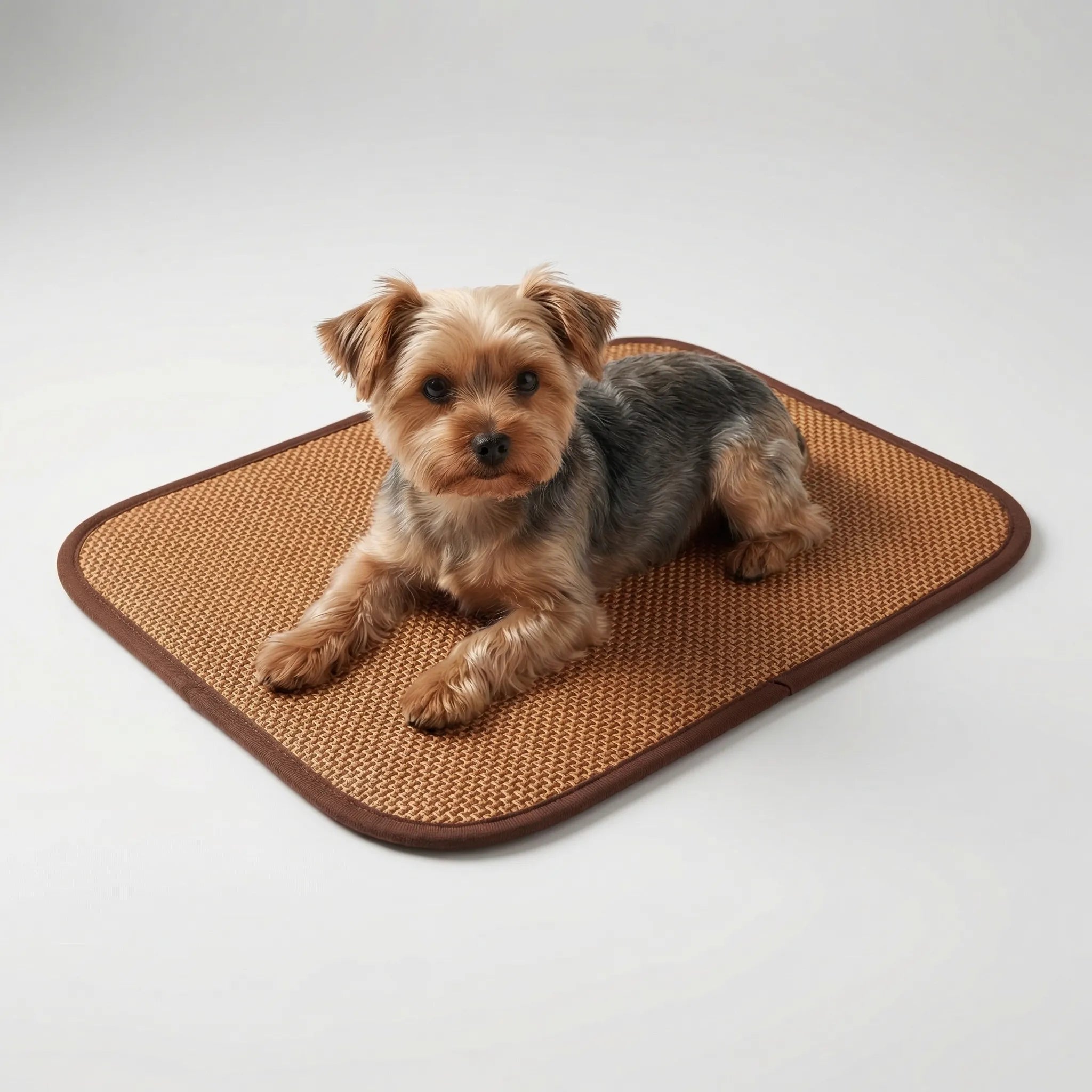 Kühlmatte für Haustiere, gewebt, atmungsaktiv, für Hunde und Katzen