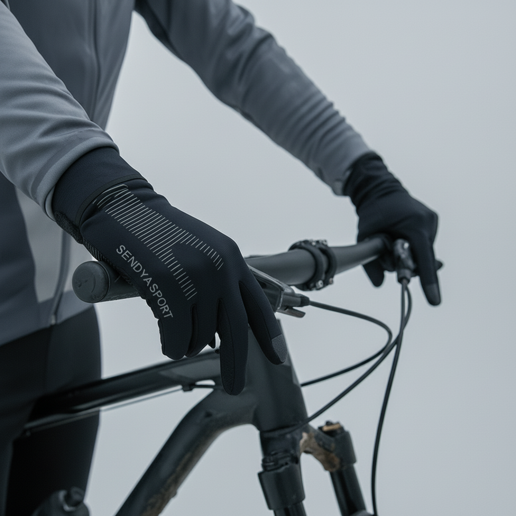 Vollfingerradhandschuhe rutschfest atmungsaktiv