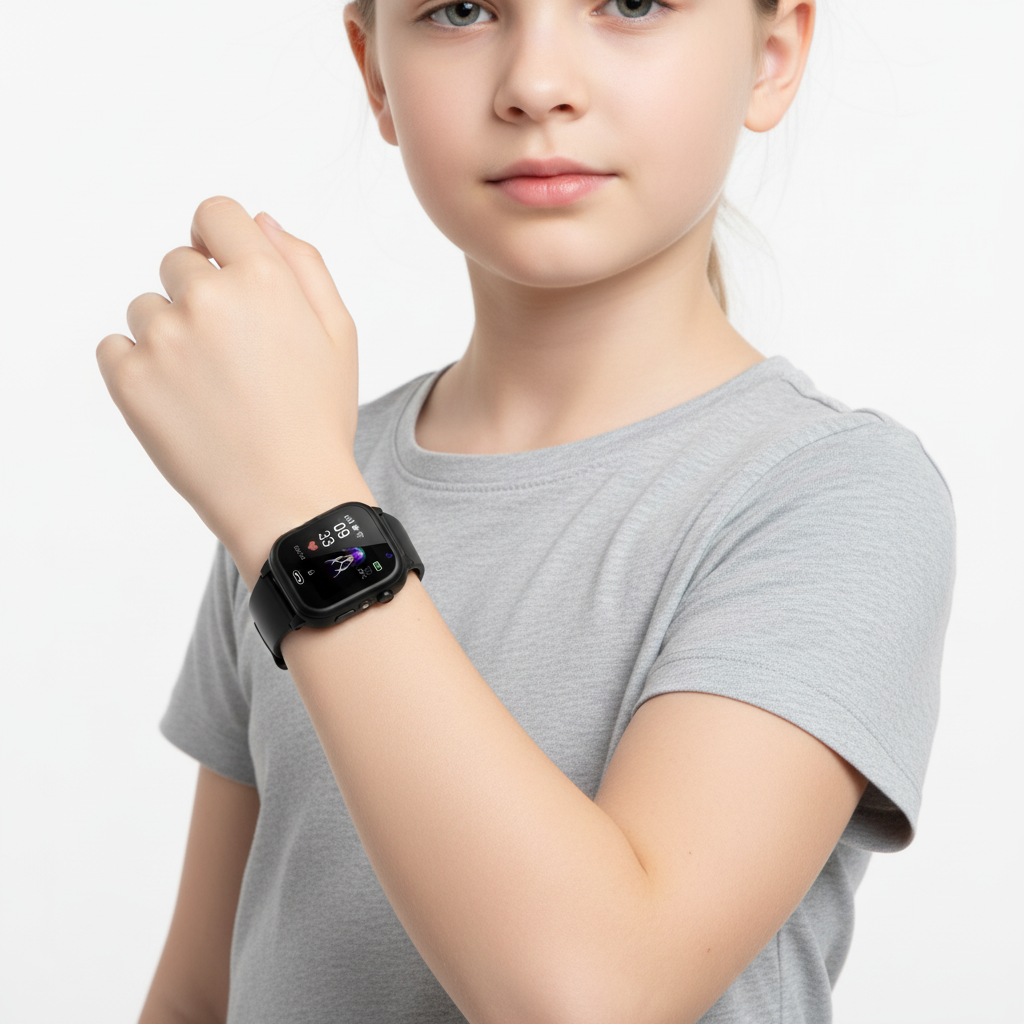 Kinder Smartwatch mit GPS-Ortung, Videoanruf und Kamera