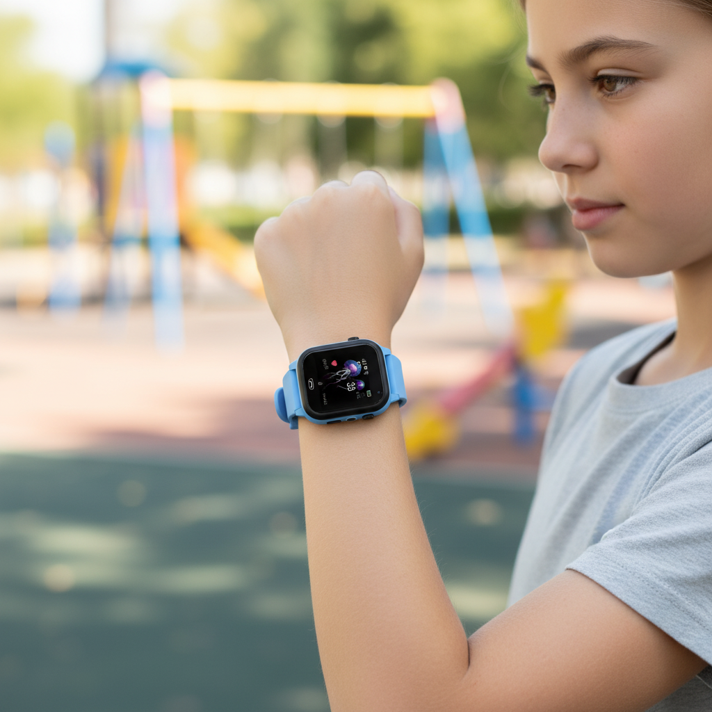 Kinder Smartwatch mit GPS-Ortung, Videoanruf und Kamera