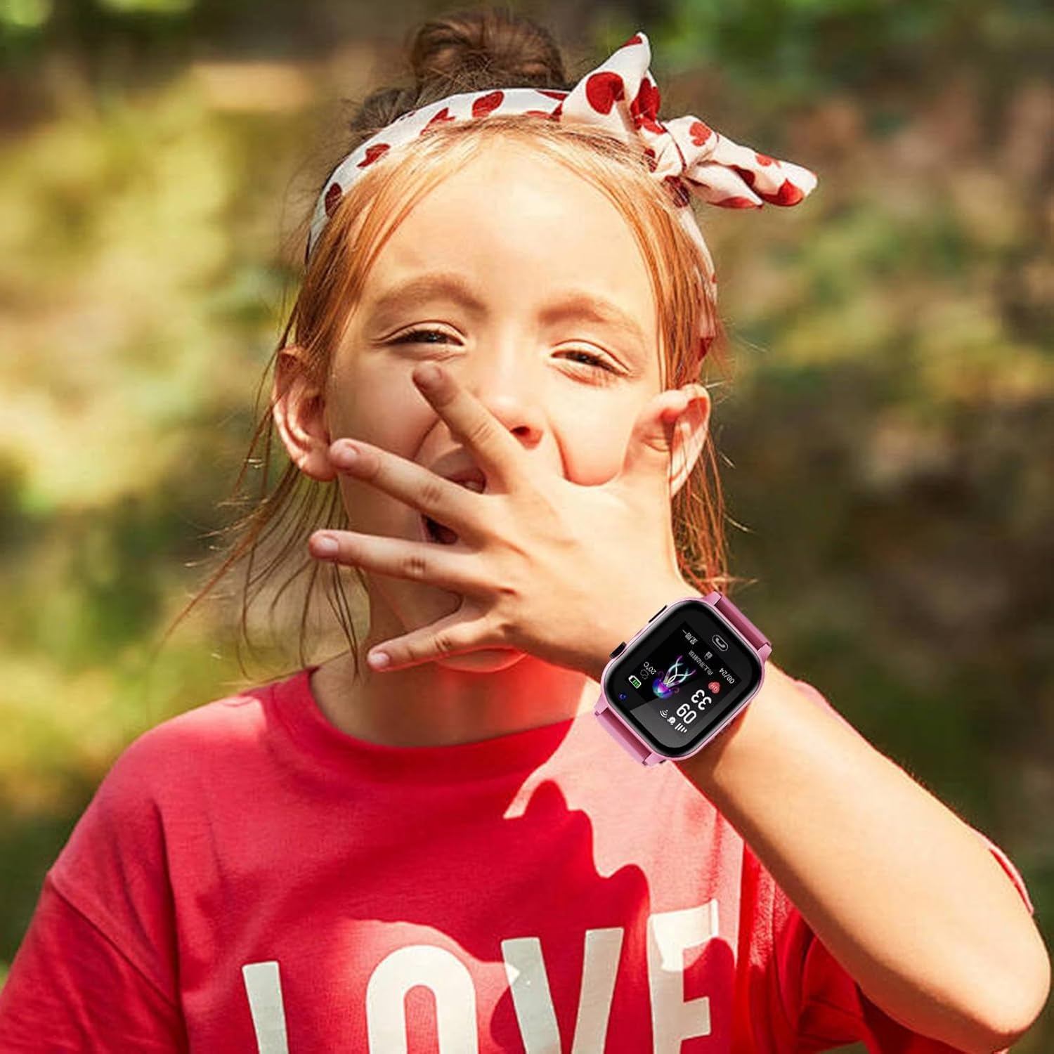 Kinder Smartwatch mit GPS-Ortung, Videoanruf und Kamera