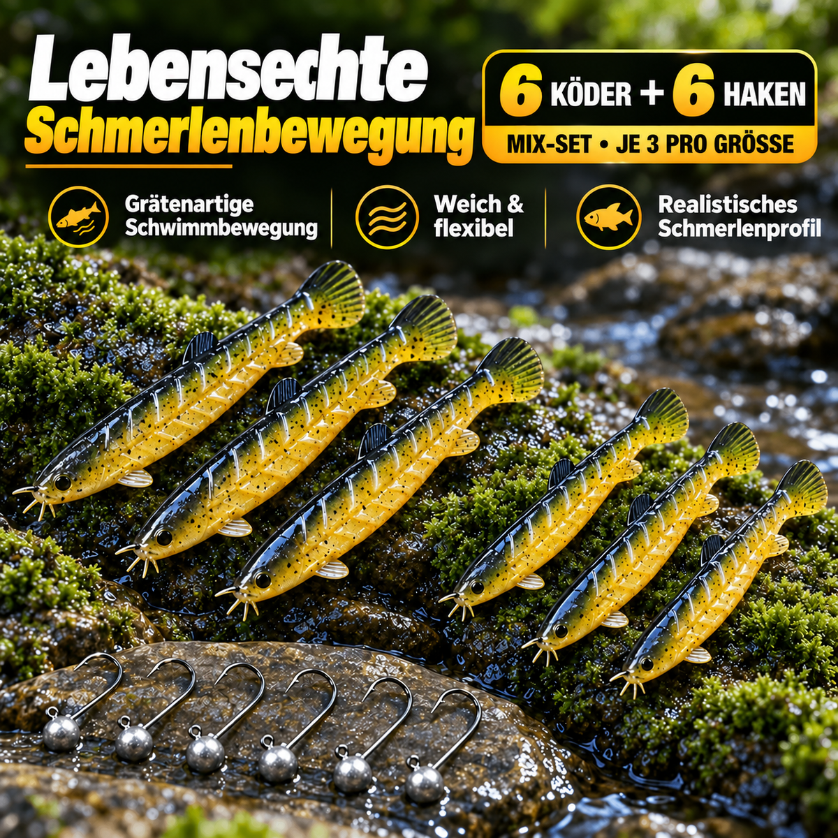 Nordspur | Gegliederte Weiche Schmerlen-Köder