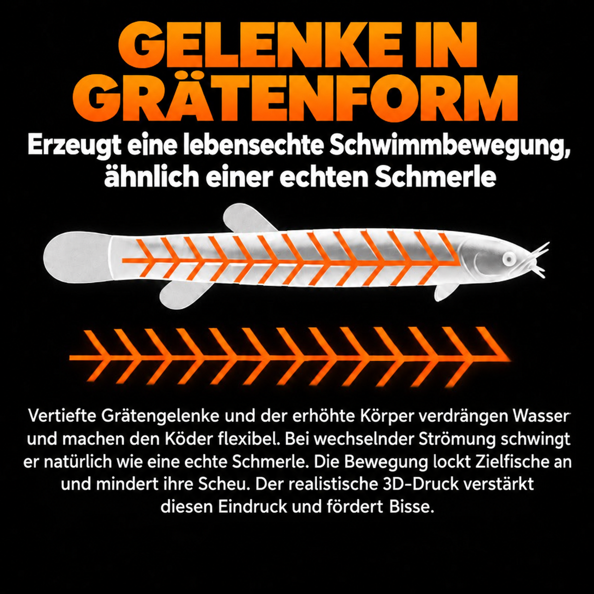 Nordspur | Gegliederte Weiche Schmerlen-Köder
