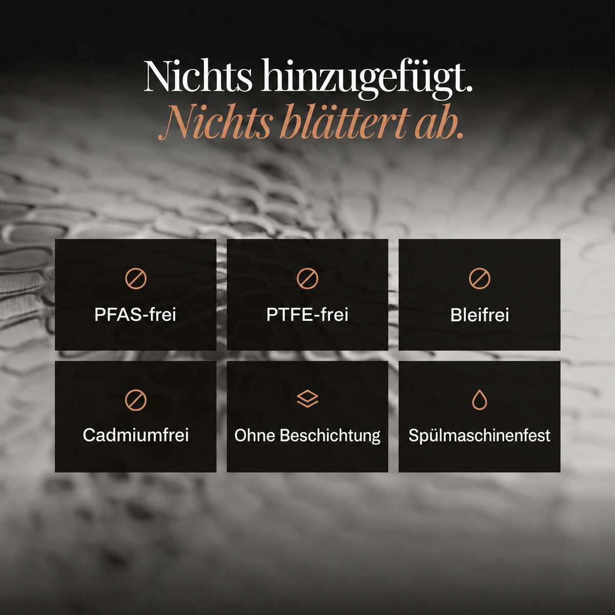 Nordspur | Gehämmerte Titanpfanne