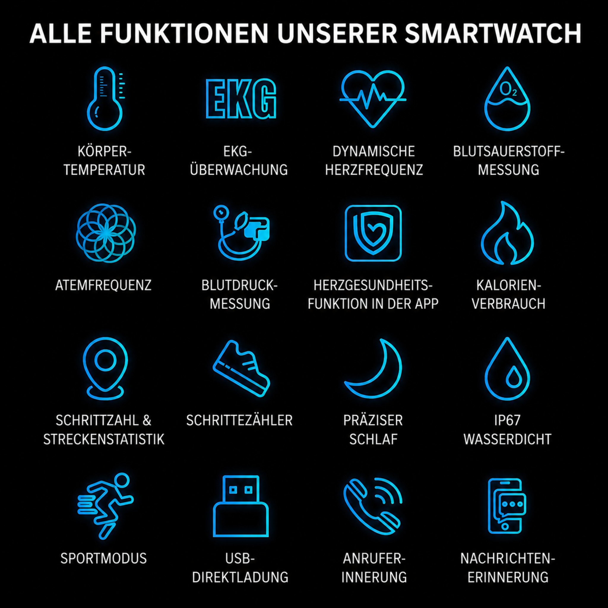 Nordspur | Gesundheits-Smartwatch