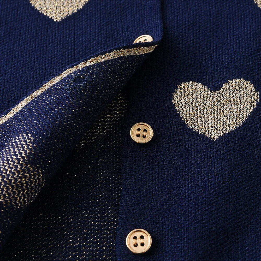 Nordspur | Girls Knitted Button Cardigan