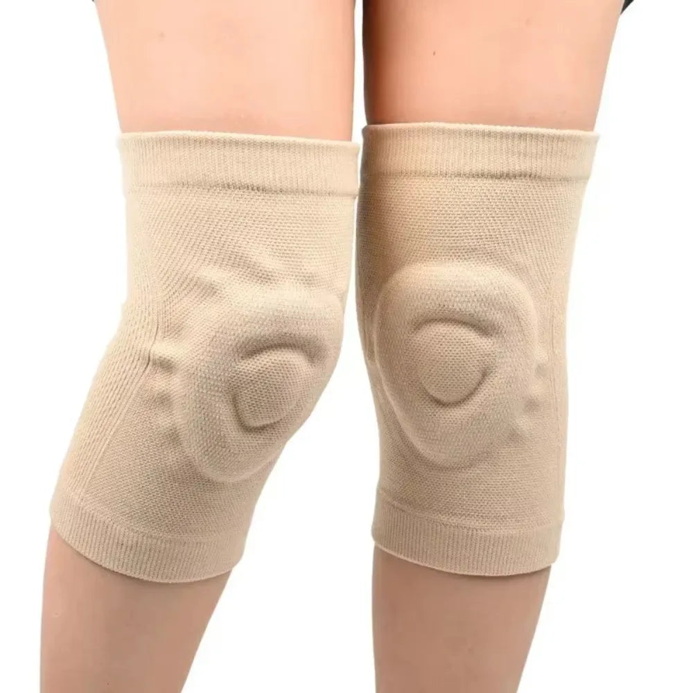Knieschoner Sport Schutz mit Dämpfung und Kompression