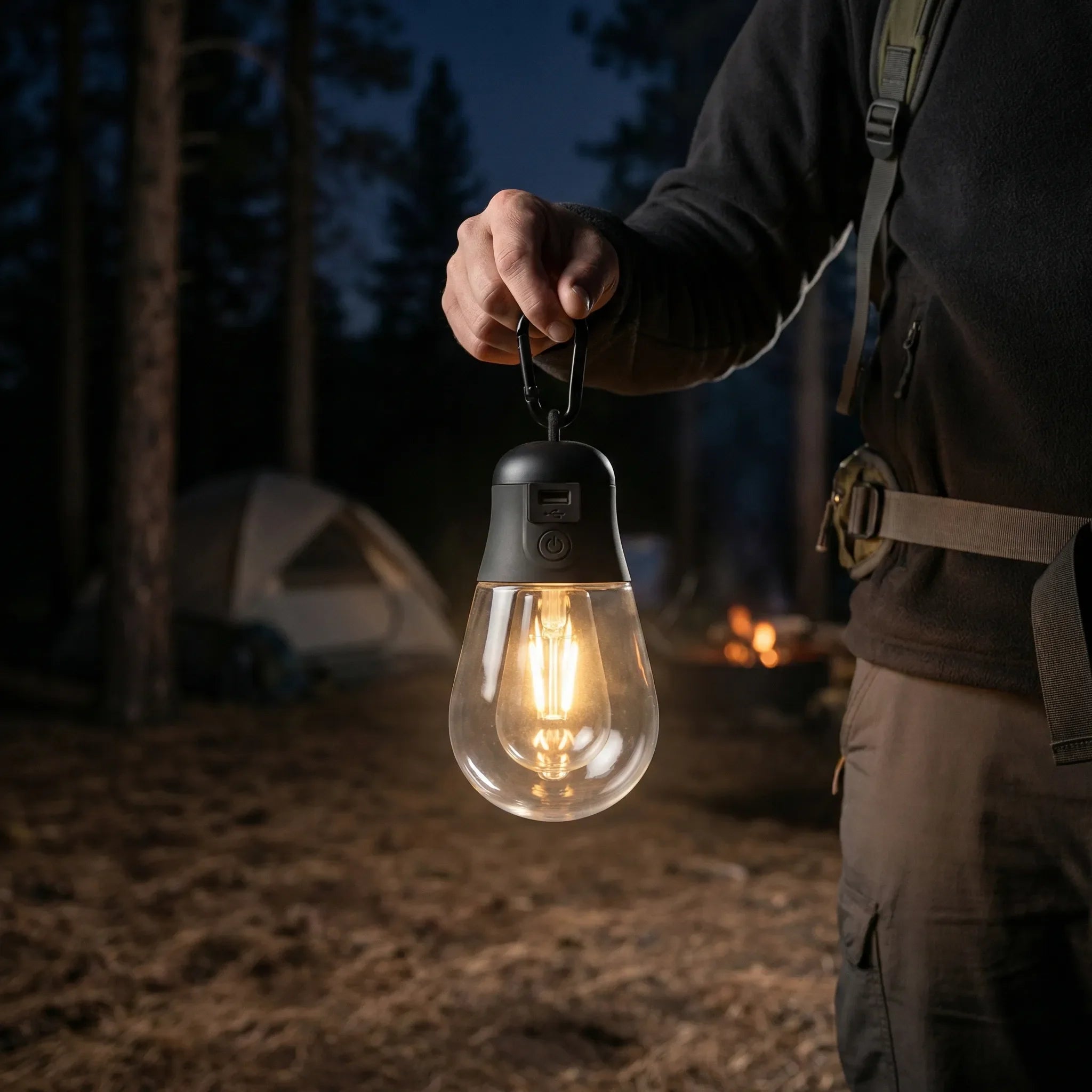 Nordspur | Glowtern Rechargeable Waterproof Camping Lantern With Hook