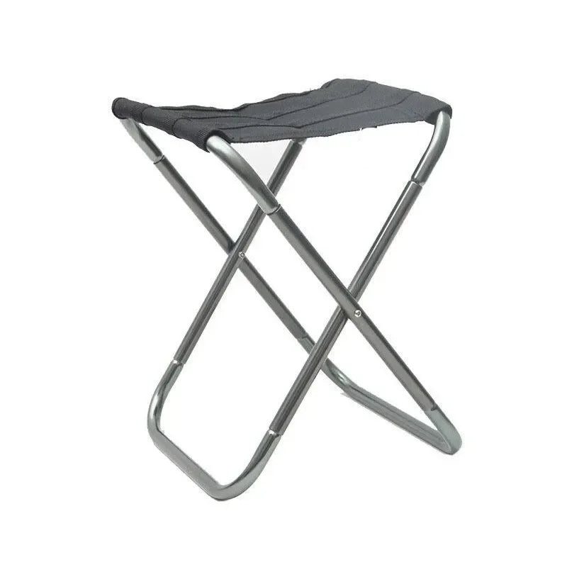 Kompakter Klapphocker zum Camping rutschfest tragbar mit Tragetasche