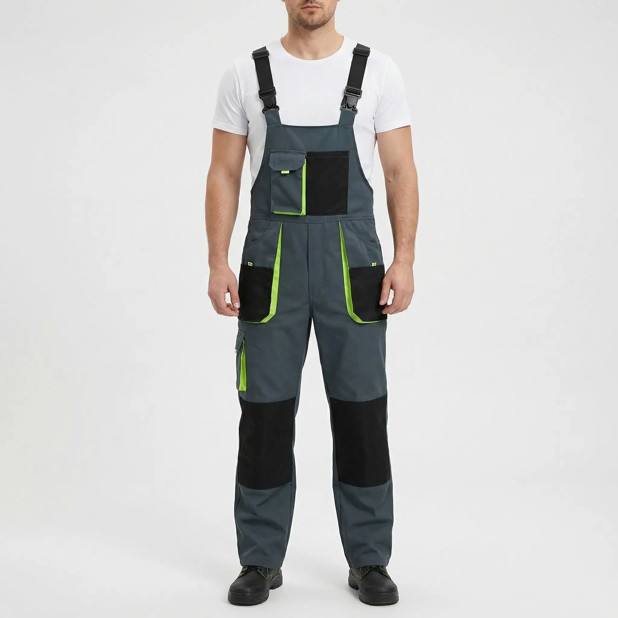Herren-Arbeitsoverall mit Taschen und verschleißfester Konstruktion