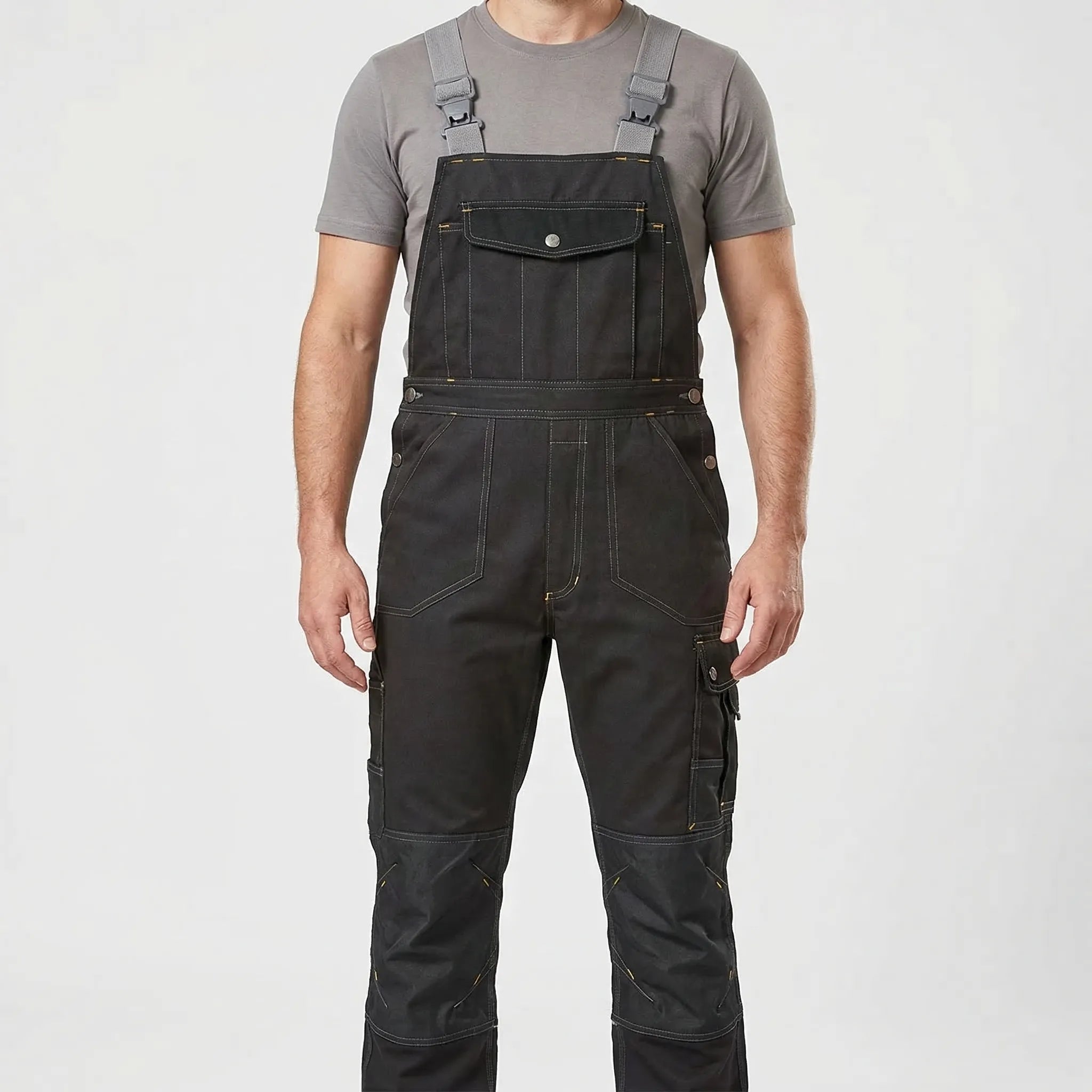 Arbeitslatzhose mit Cargo-Taschen und verstärkten Nähten für Handwerker