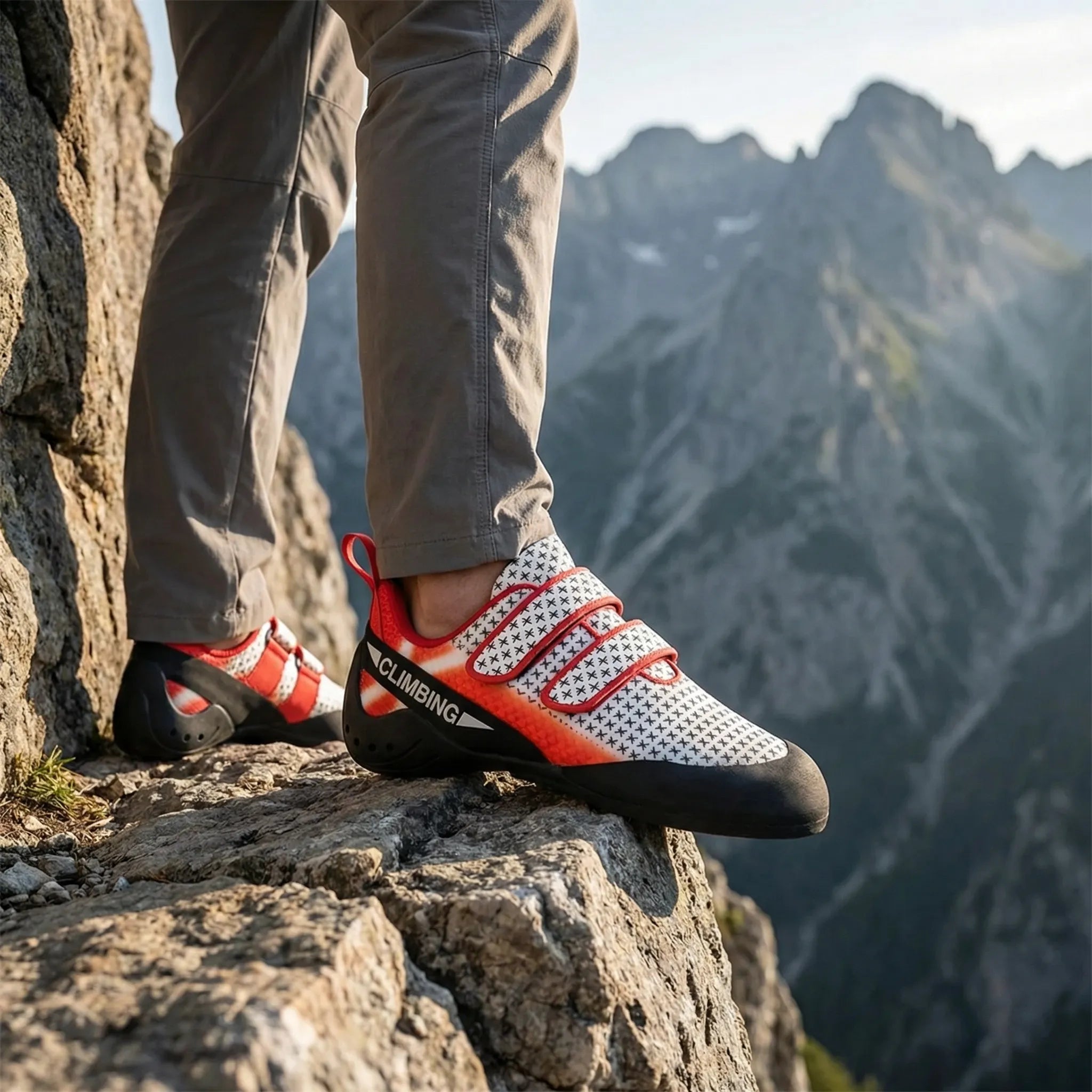 Kletterschuh mit rutschfester Sohle und Wrap-Arch-Konstruktion