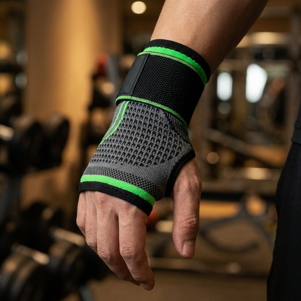 Verstellbare Handgelenkbandage mit Kompression für Stabilisierung und Halt