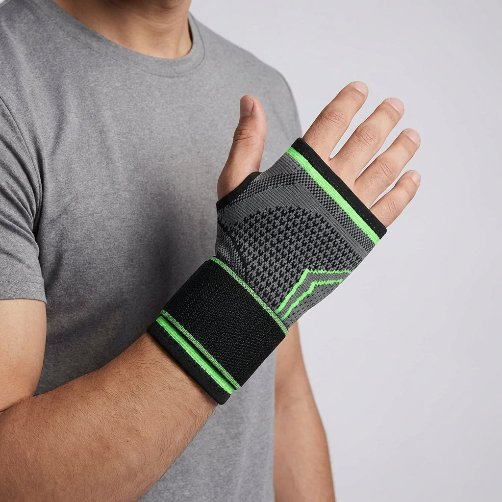 Verstellbare Handgelenkbandage mit Kompression für Stabilisierung und Halt