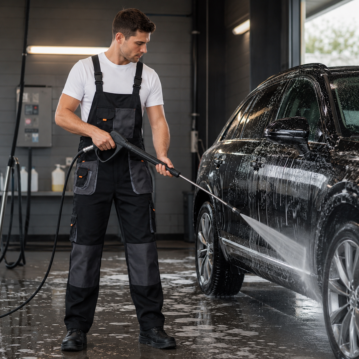 Nordspur | Gruvtek Multi-Pocket-Latzhosen-Arbeitsanzug