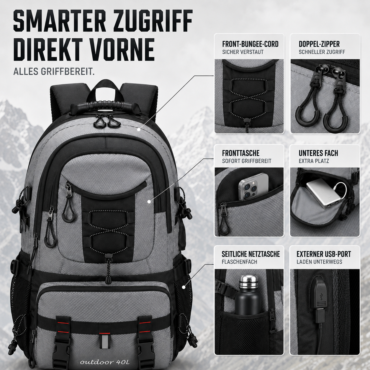 Nordspur | Highmoor Trail Rucksack