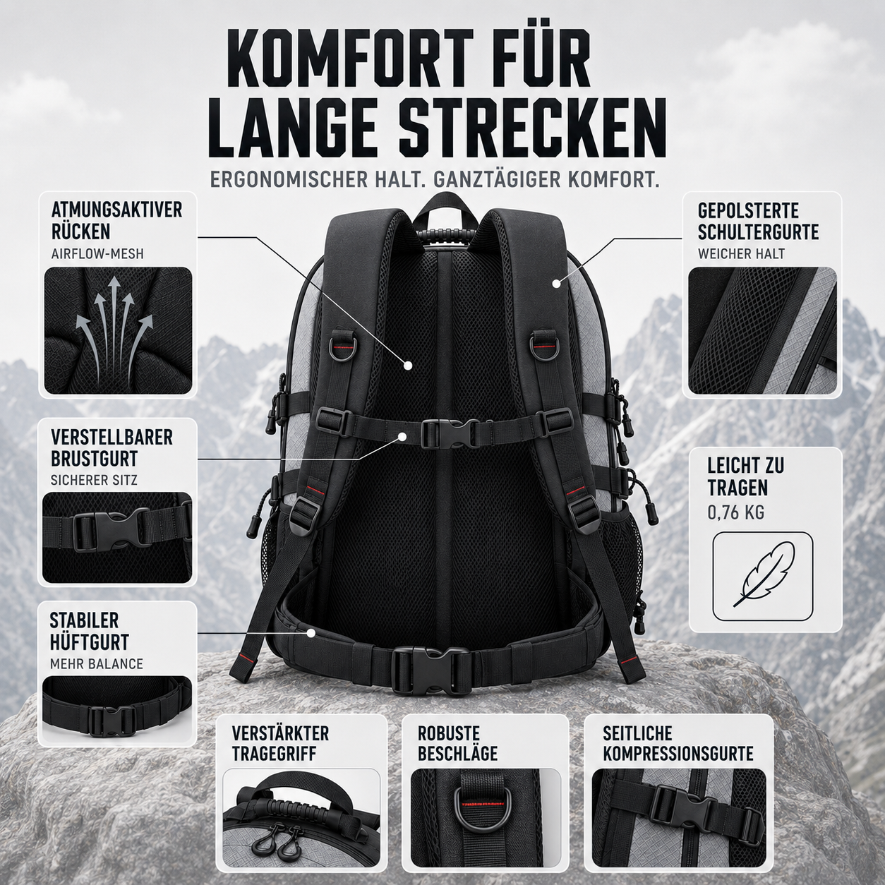 Nordspur | Highmoor Trail Rucksack