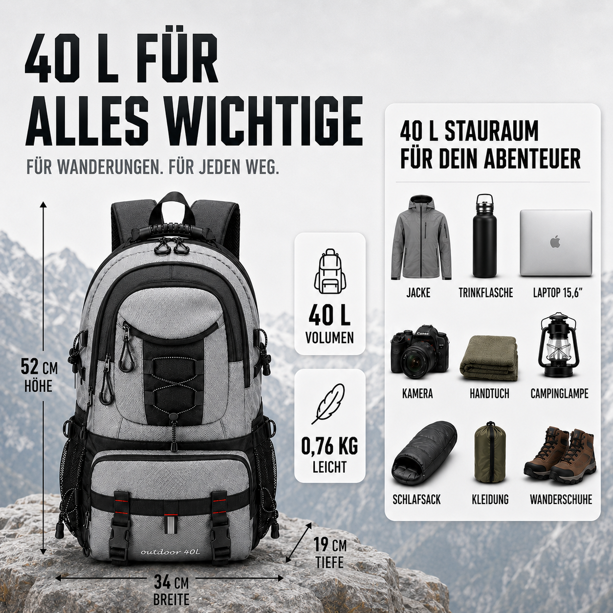 Nordspur | Highmoor Trail Rucksack