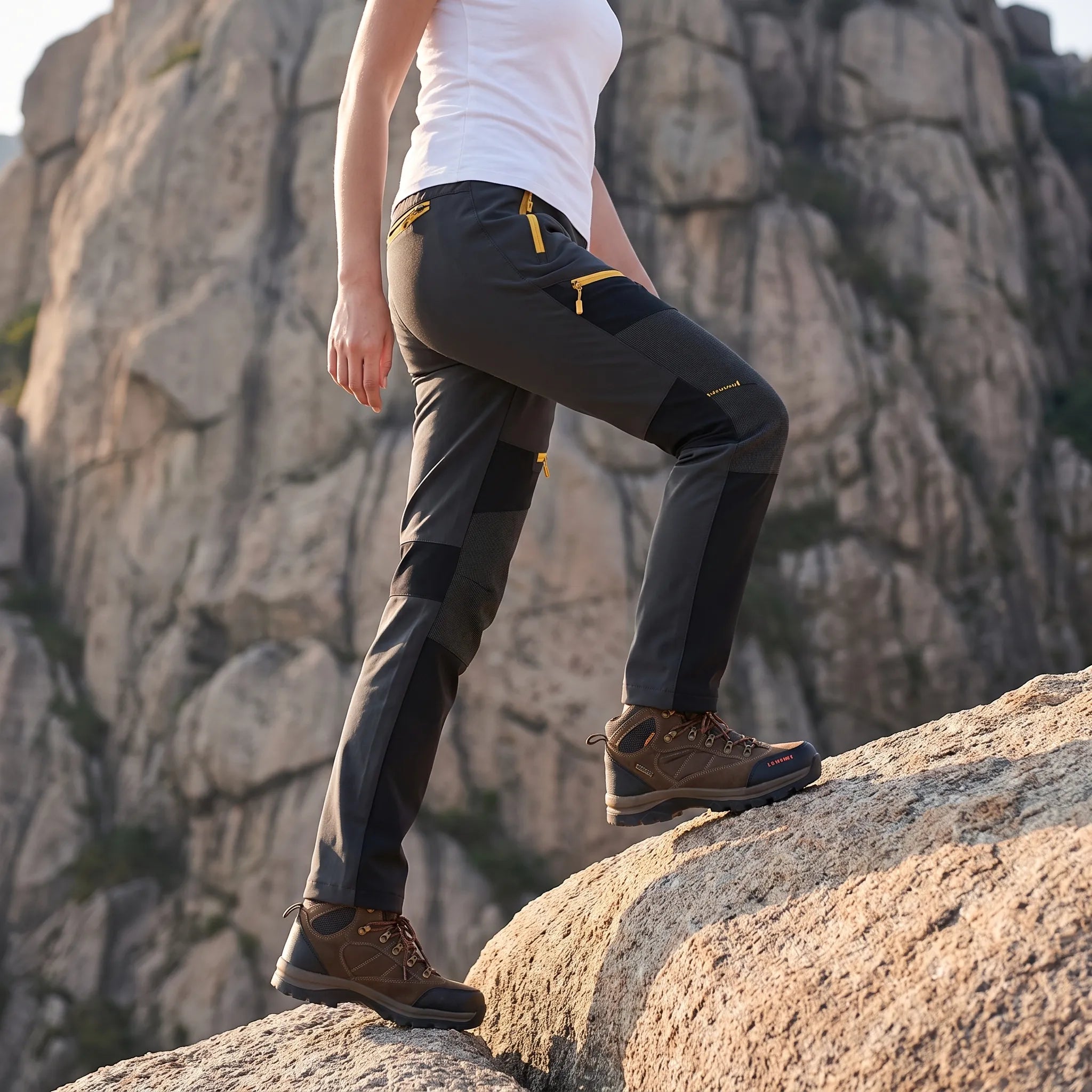 Nordspur | Hikia Zweifarbige Winter-Wanderhose