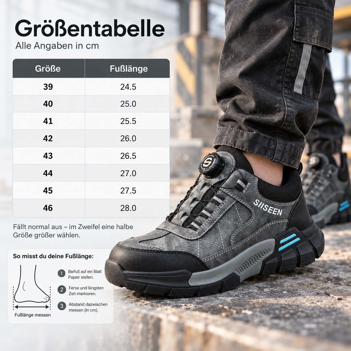 Nordspur | IndusStride Niedrig geschnittener Industrie-Sicherheitsschuh