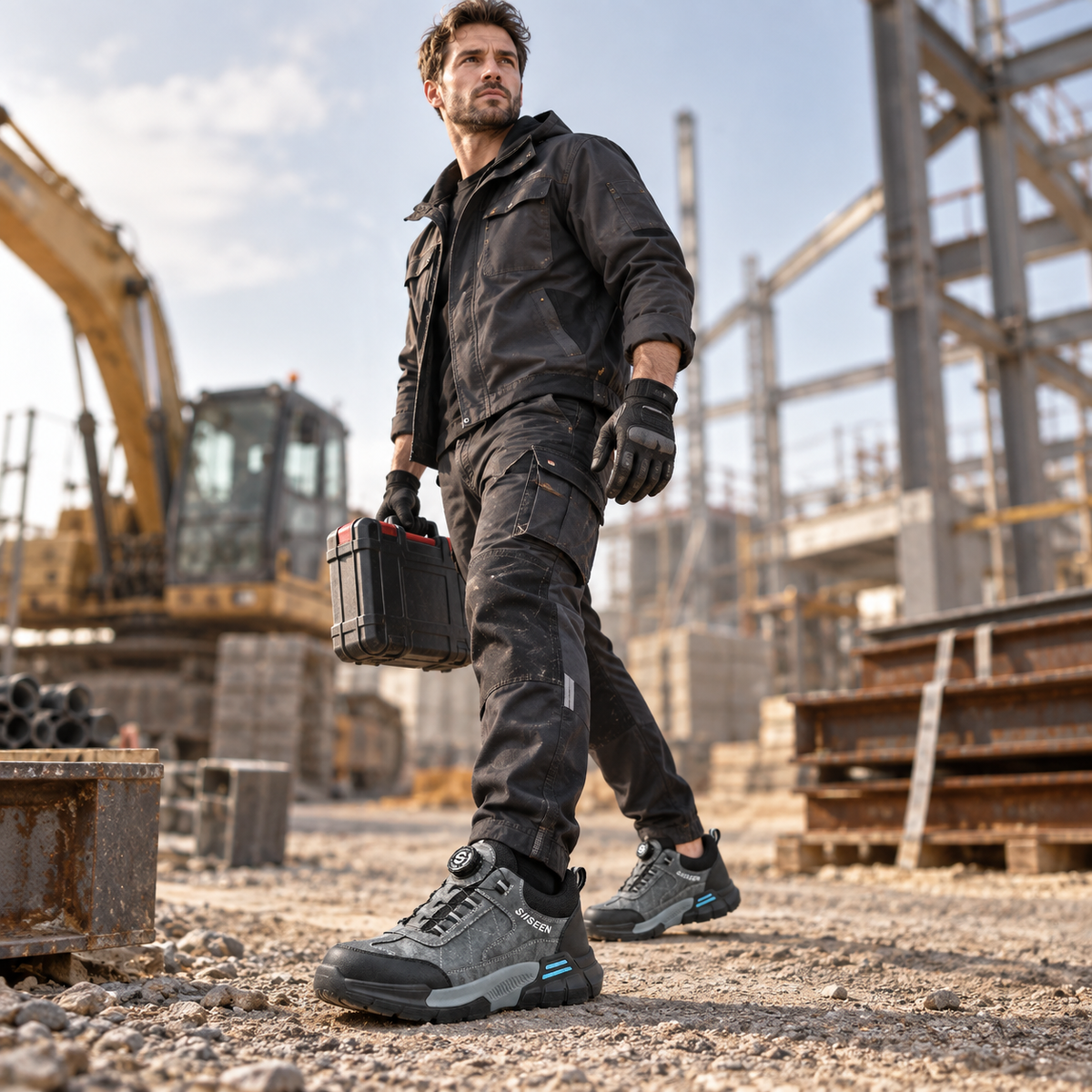 Nordspur | IndusStride Niedrig geschnittener Industrie-Sicherheitsschuh