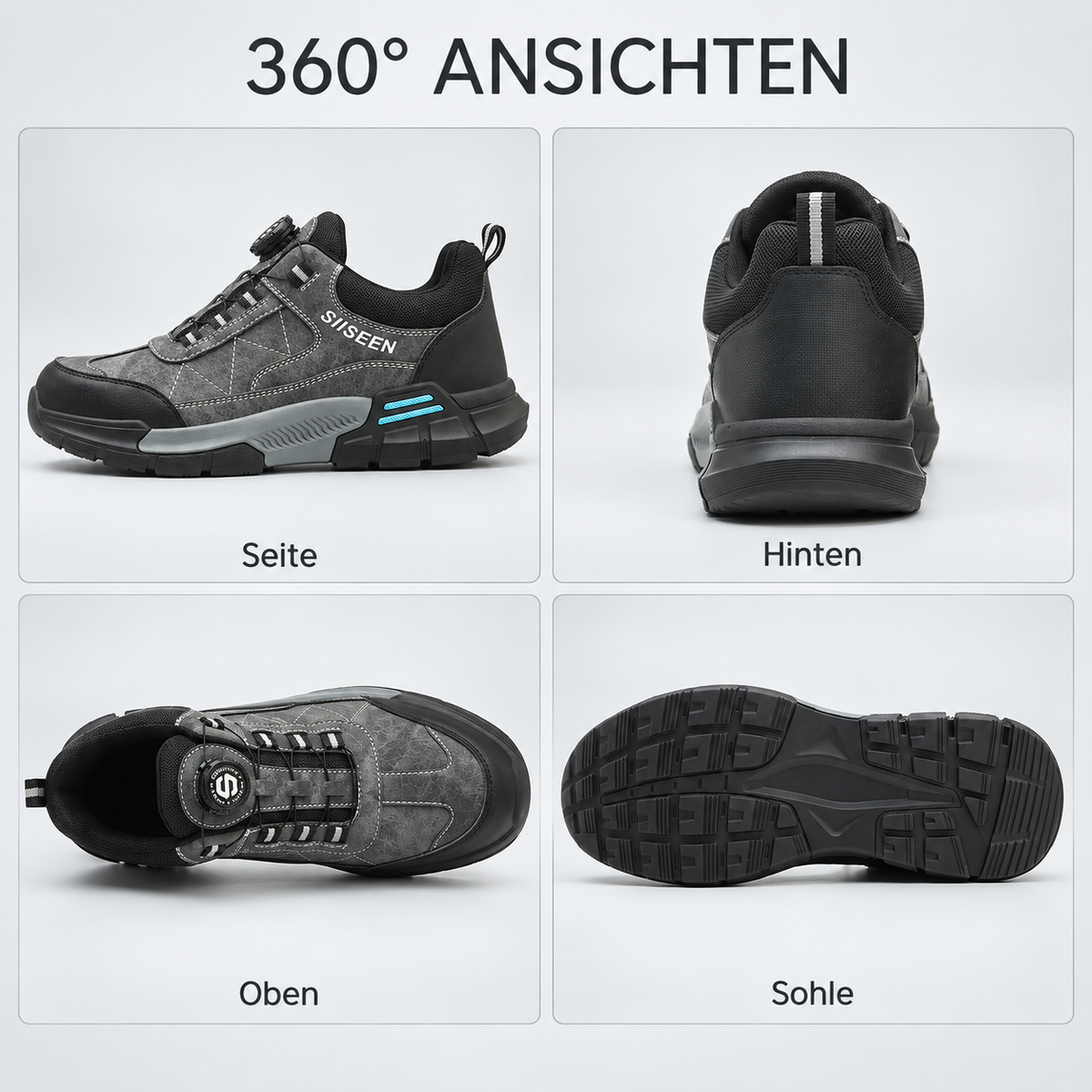 Nordspur | IndusStride Niedrig geschnittener Industrie-Sicherheitsschuh