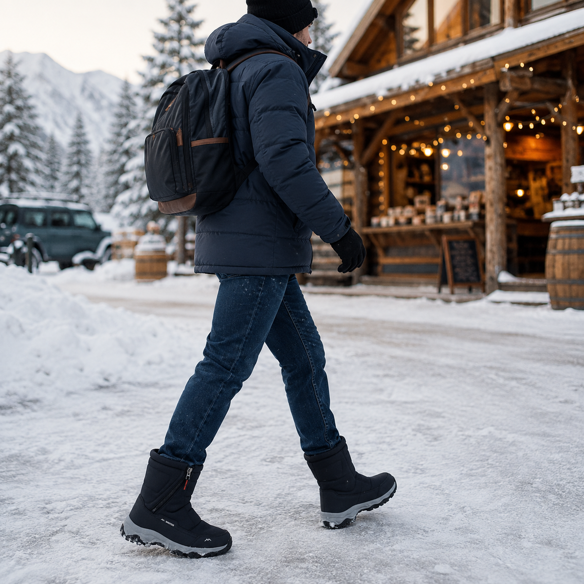 Wasserdichte Winterstiefel Damen gefüttert – FrostTrek Urban