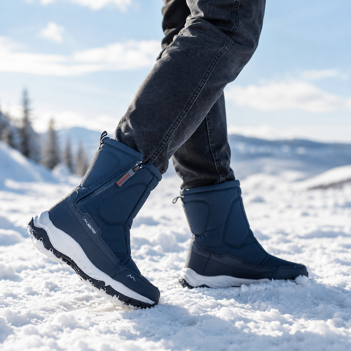 Wasserdichte Winterstiefel Damen gefüttert – FrostTrek Urban