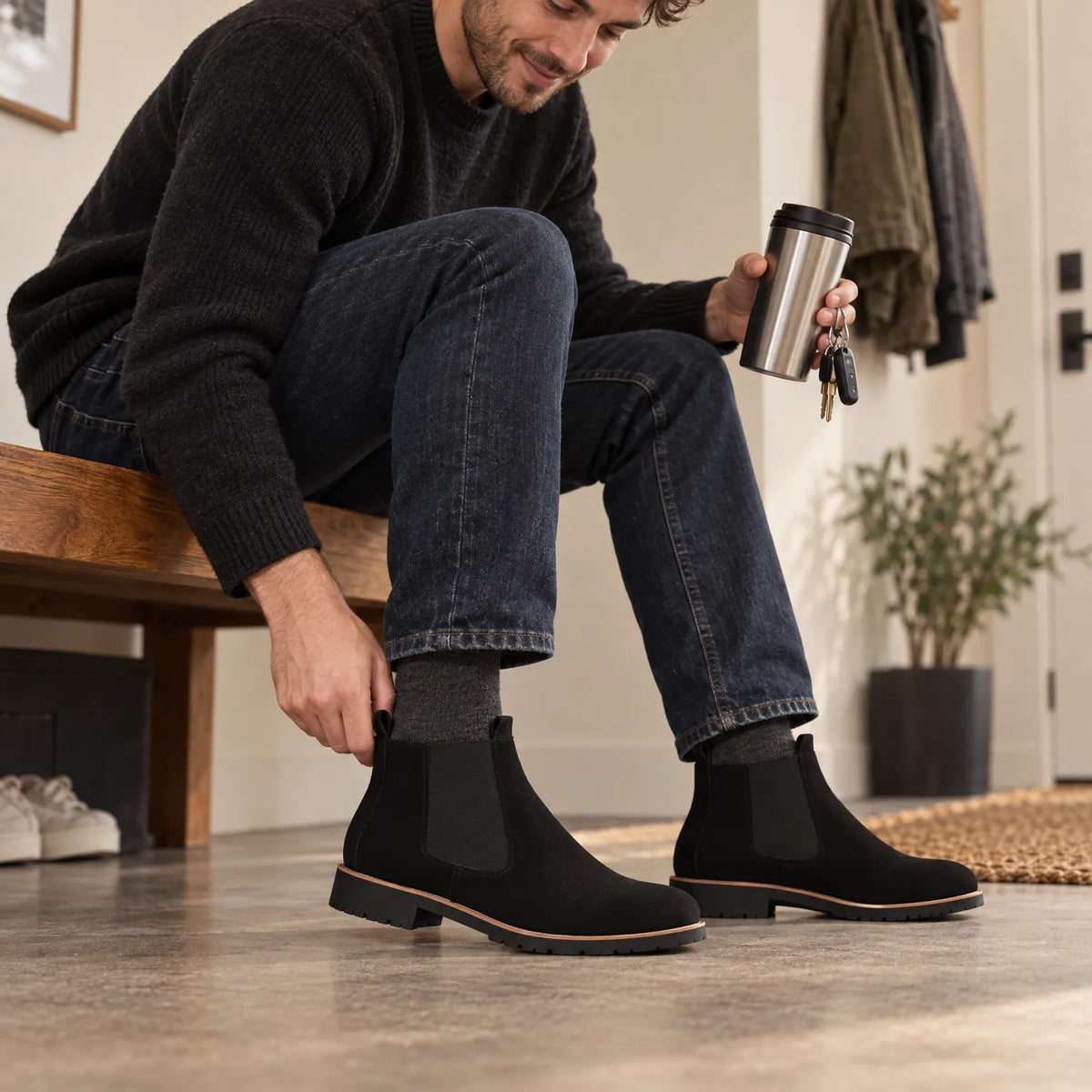 Nordspur | Kallero Klassische Knöchelhohe Chelsea Boots