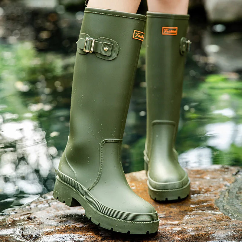 Nordspur | Kavelo Hohe Regenstiefel Mit Schnalle