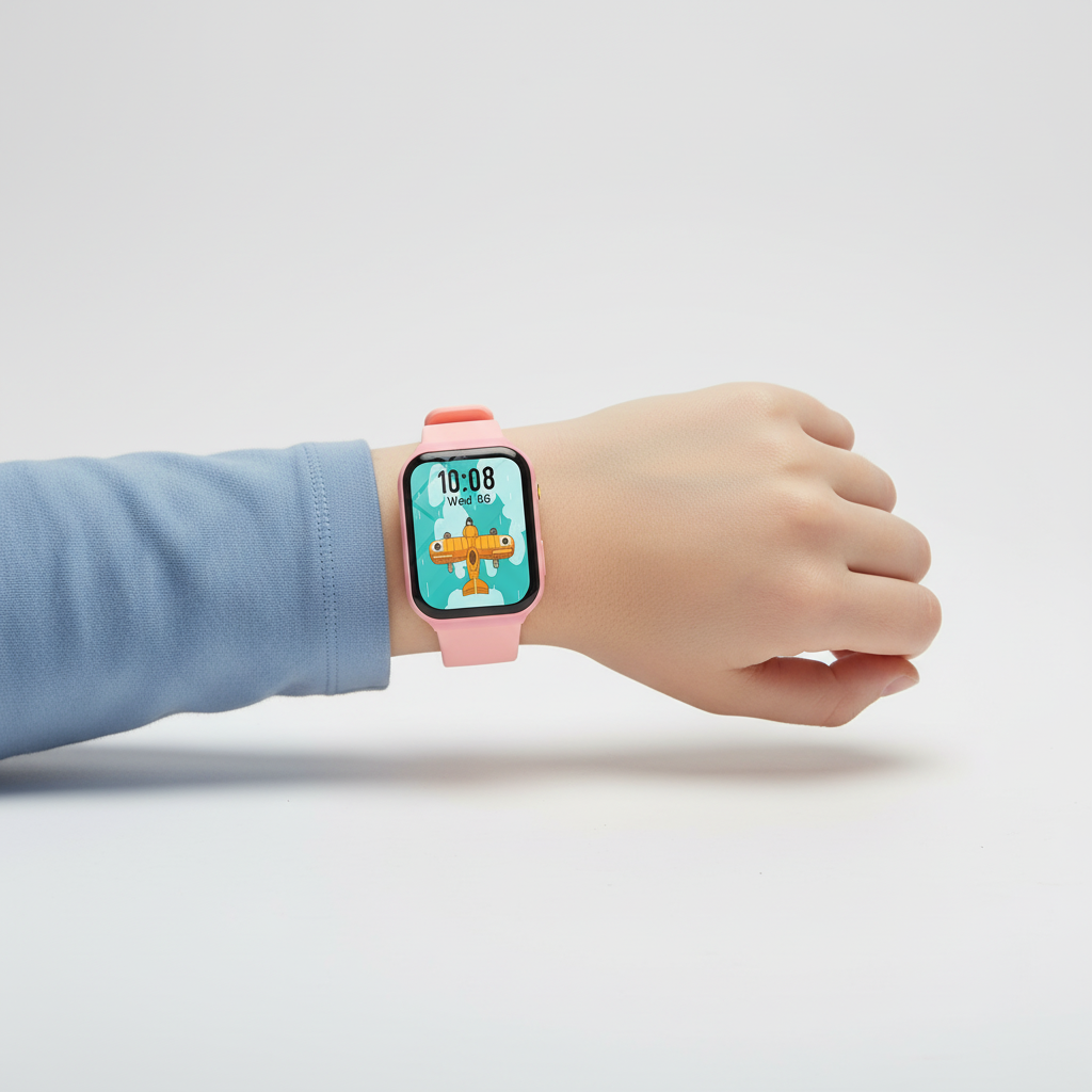 Kinder GPS-Smartwatch mit Touchscreen und SOS-Funktion