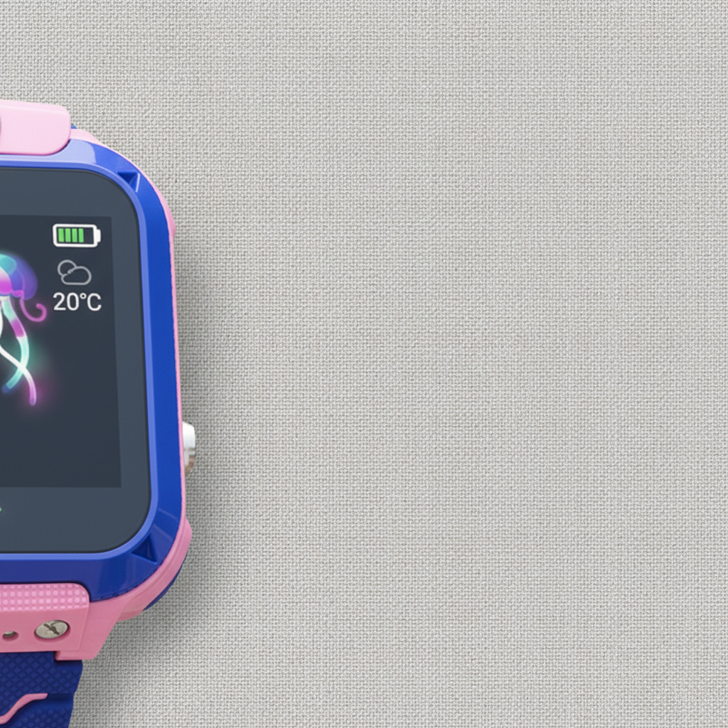 Kinder Smartwatch mit GPS-Ortung und SOS-Funktion wasserdicht