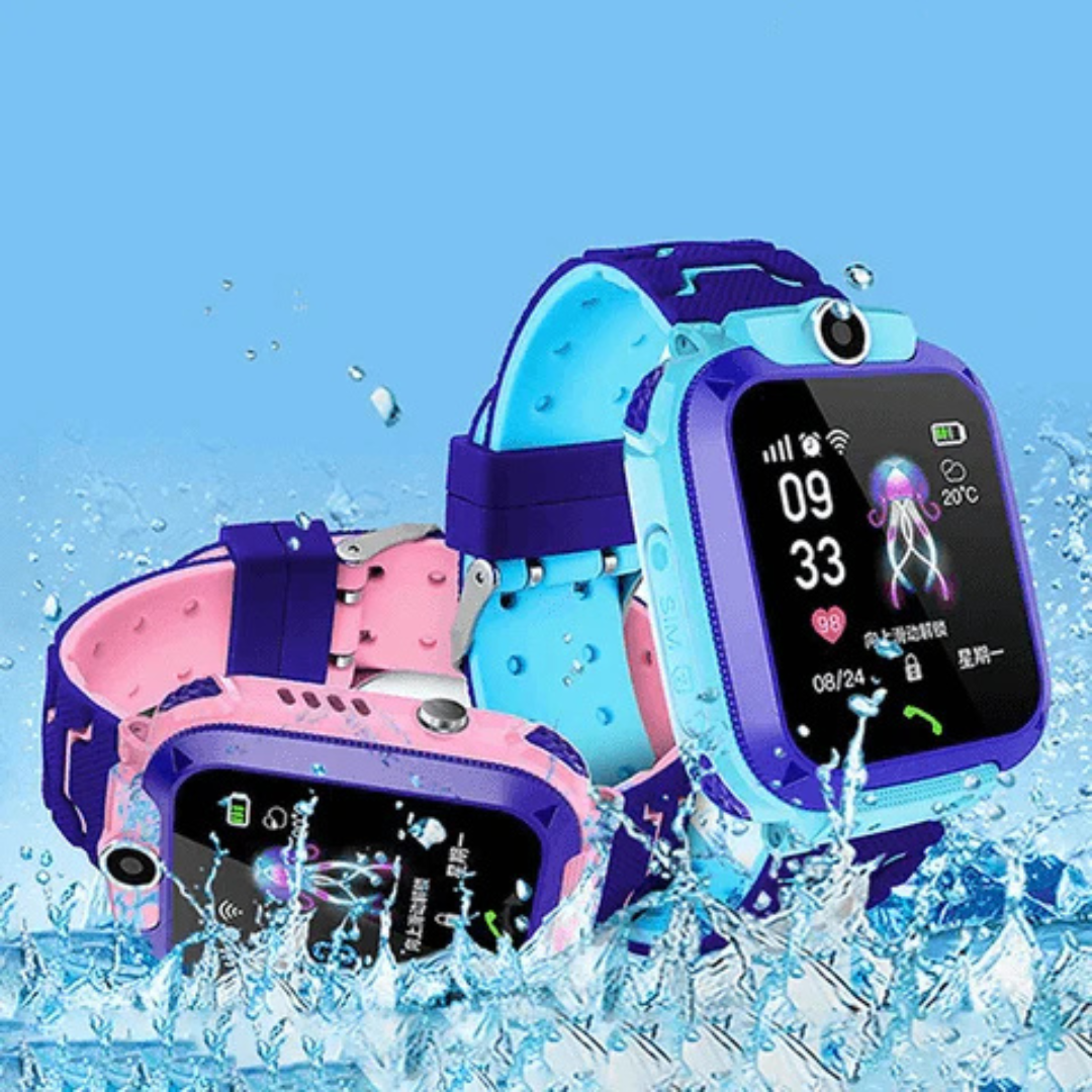 Kinder Smartwatch mit GPS-Ortung und SOS-Funktion wasserdicht