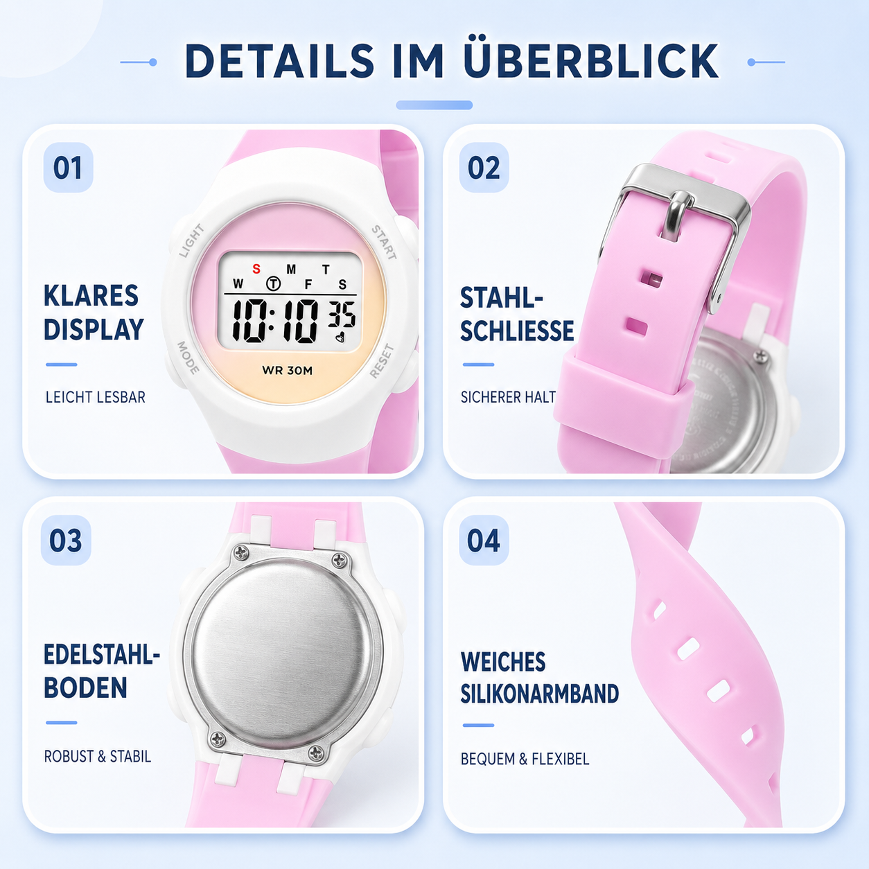 Nordspur | Kinder Digitale Sportuhr