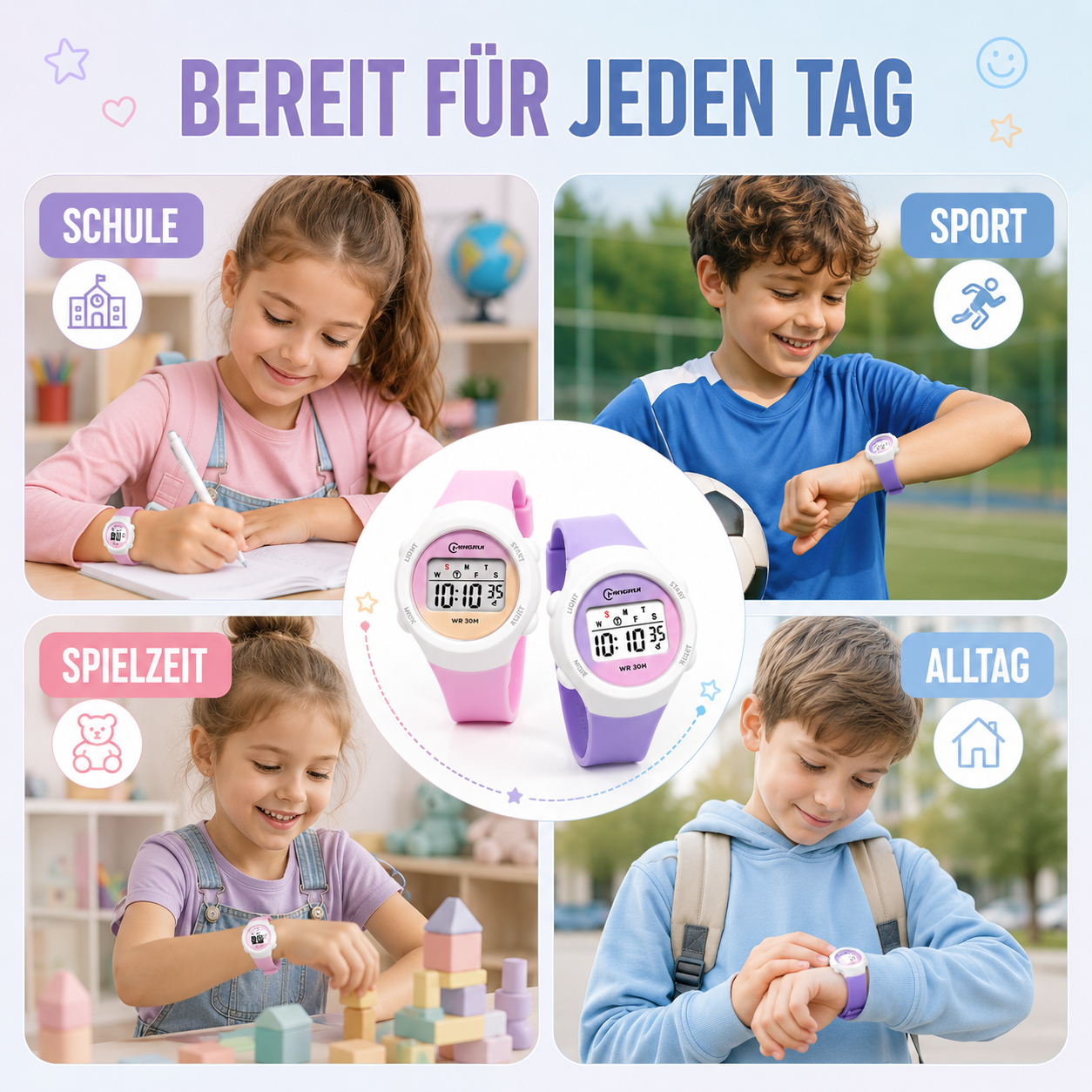 Nordspur | Kinder Digitale Sportuhr
