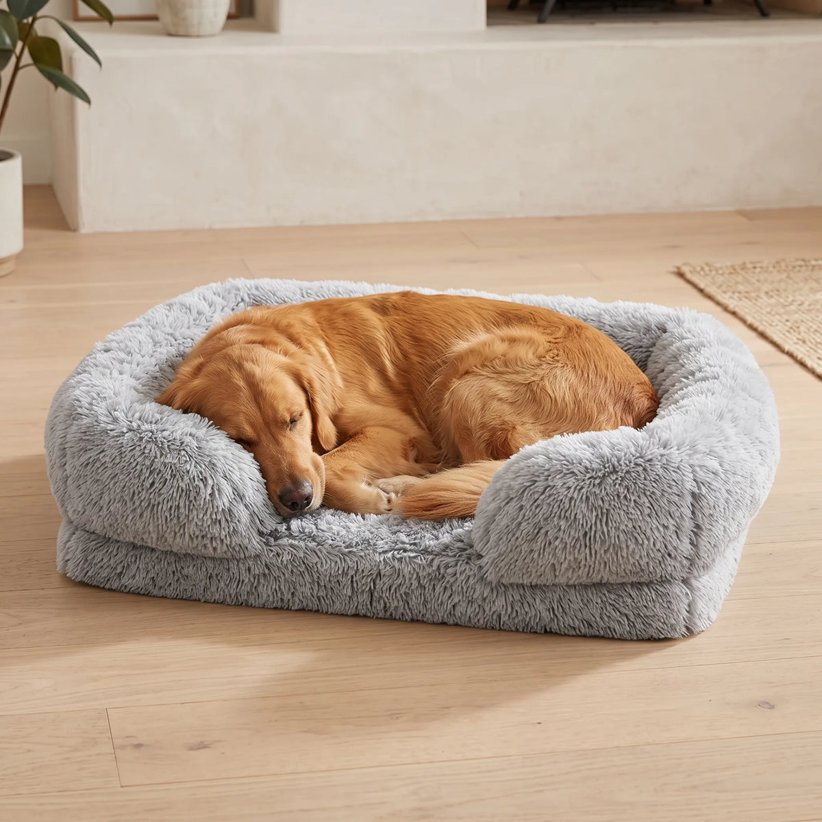 Nordspur | Klumora Orthopädisches Hundesofa Mit Hohem Rand