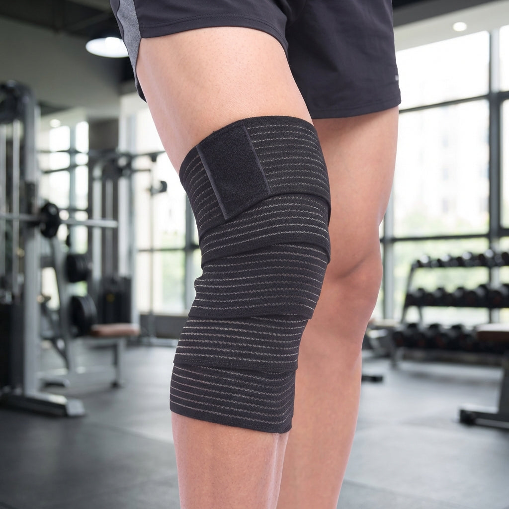 Verstellbare Kompressionsbandage für Knie, Ellbogen und Gelenke