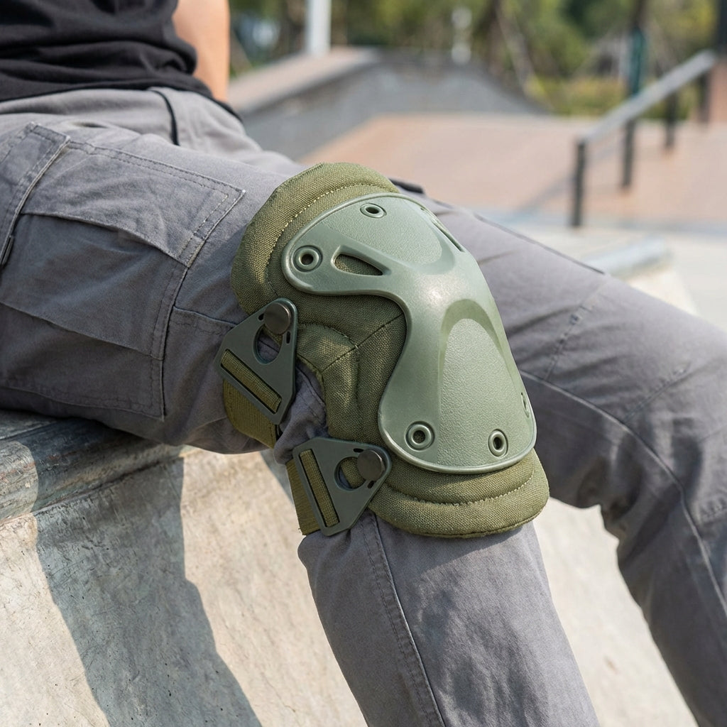 Verdickter Knieschoner für Skateboard und Inliner mit Aufprallschutz