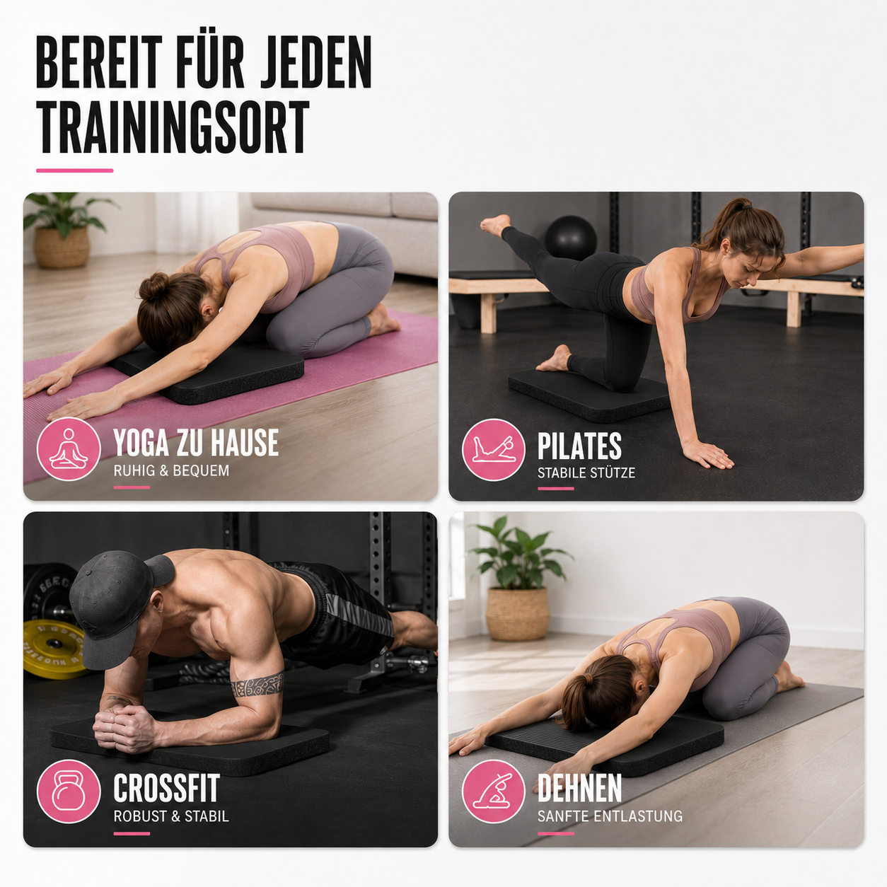 Nordspur | KnevoPad Extra dickes Trainings-Kniepolster