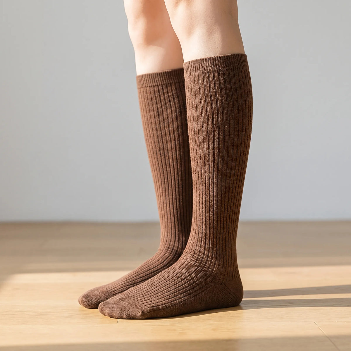 Nordspur | KnieSchick Gerippte Knielange Socken
