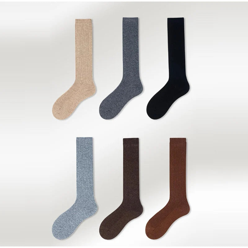 Nordspur | KnieSchick Gerippte Knielange Socken