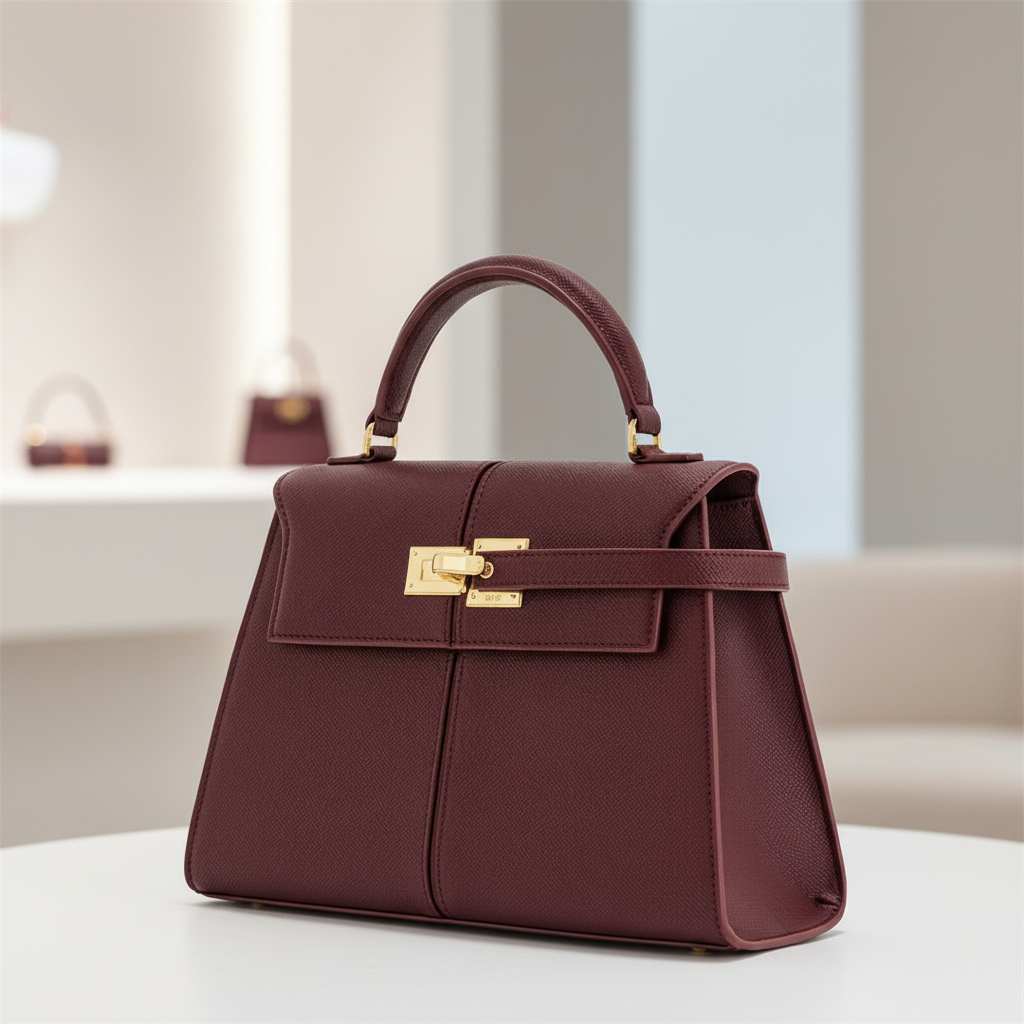 Nordspur | Large Square Top Handle Bag