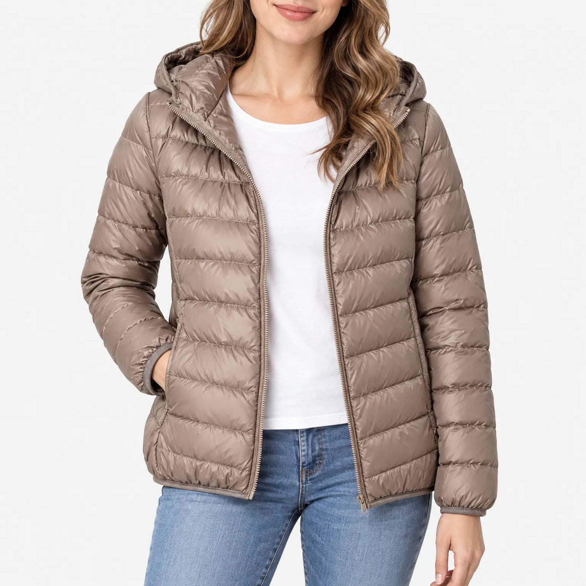 Nordspur | Levian Leichte Damen-Steppjacke Mit Kapuze
