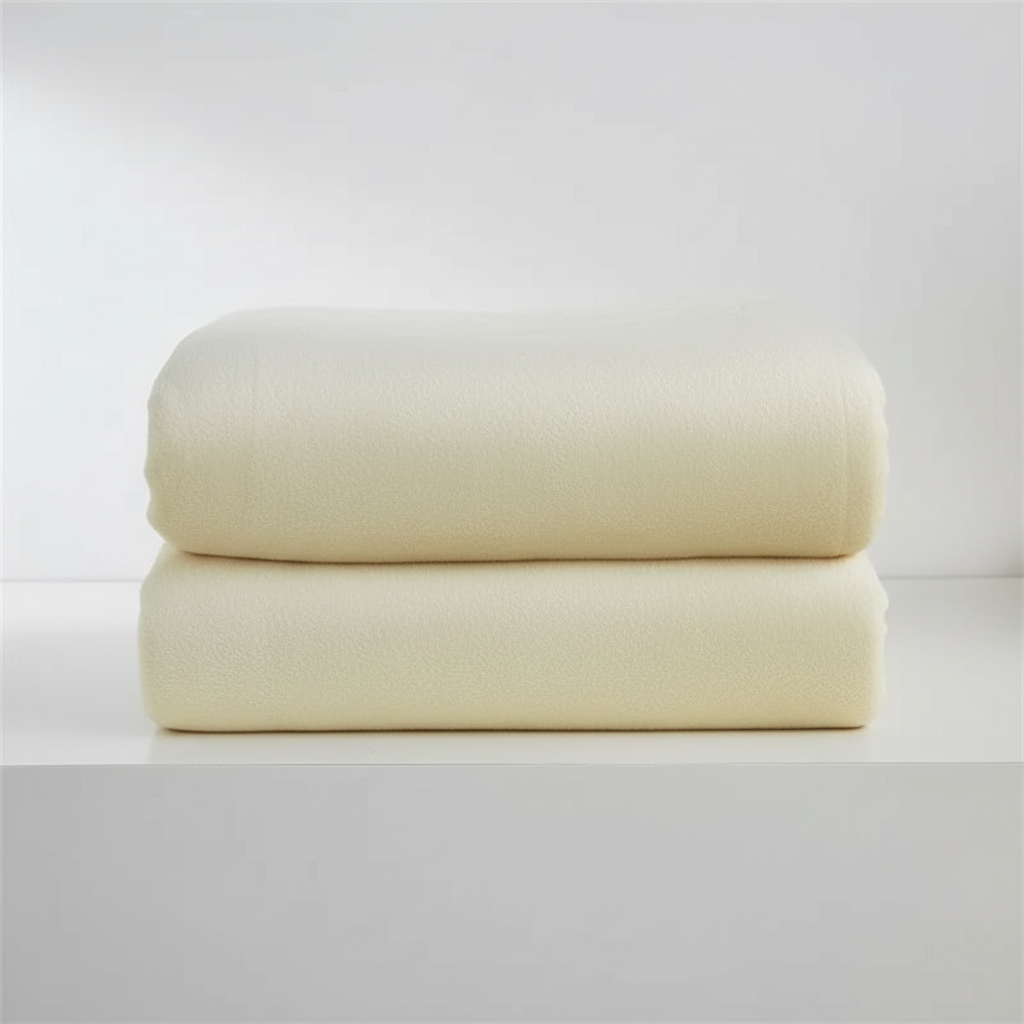 Leichte Fleece-Wurfdecke mit weicher gebürsteter Oberfläche und Pilling-Schutz