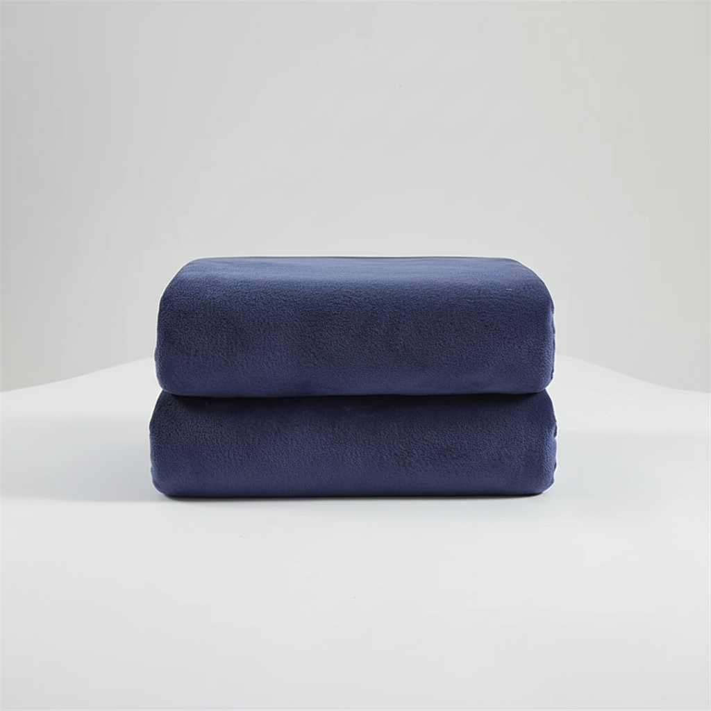 Leichte Fleece-Wurfdecke mit weicher gebürsteter Oberfläche und Pilling-Schutz