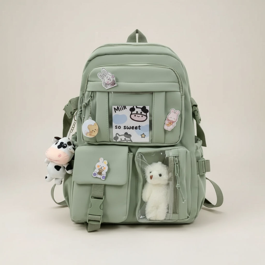 Schüler-Rucksack mit gepolstertem Laptop-Fach und ergonomischem Tragesystem