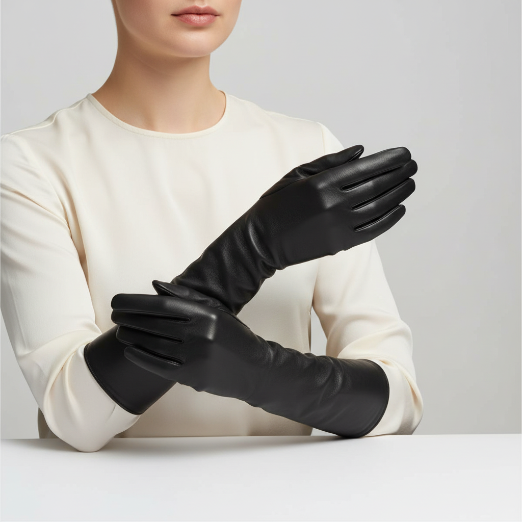Winterhandschuhe lange Damen ellbogenlang warm isoliert